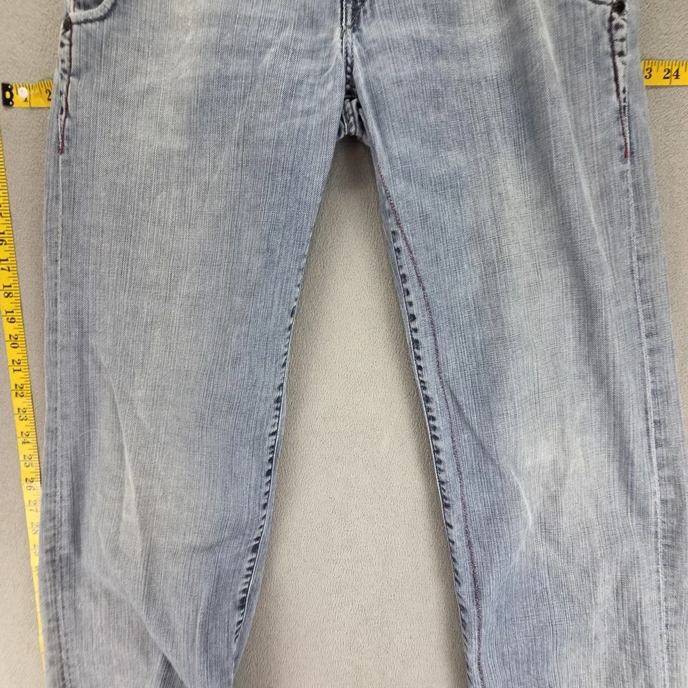 Vintage Levis Engineered Jeans Mens Blue Buckle Back Altered Fits 29x30